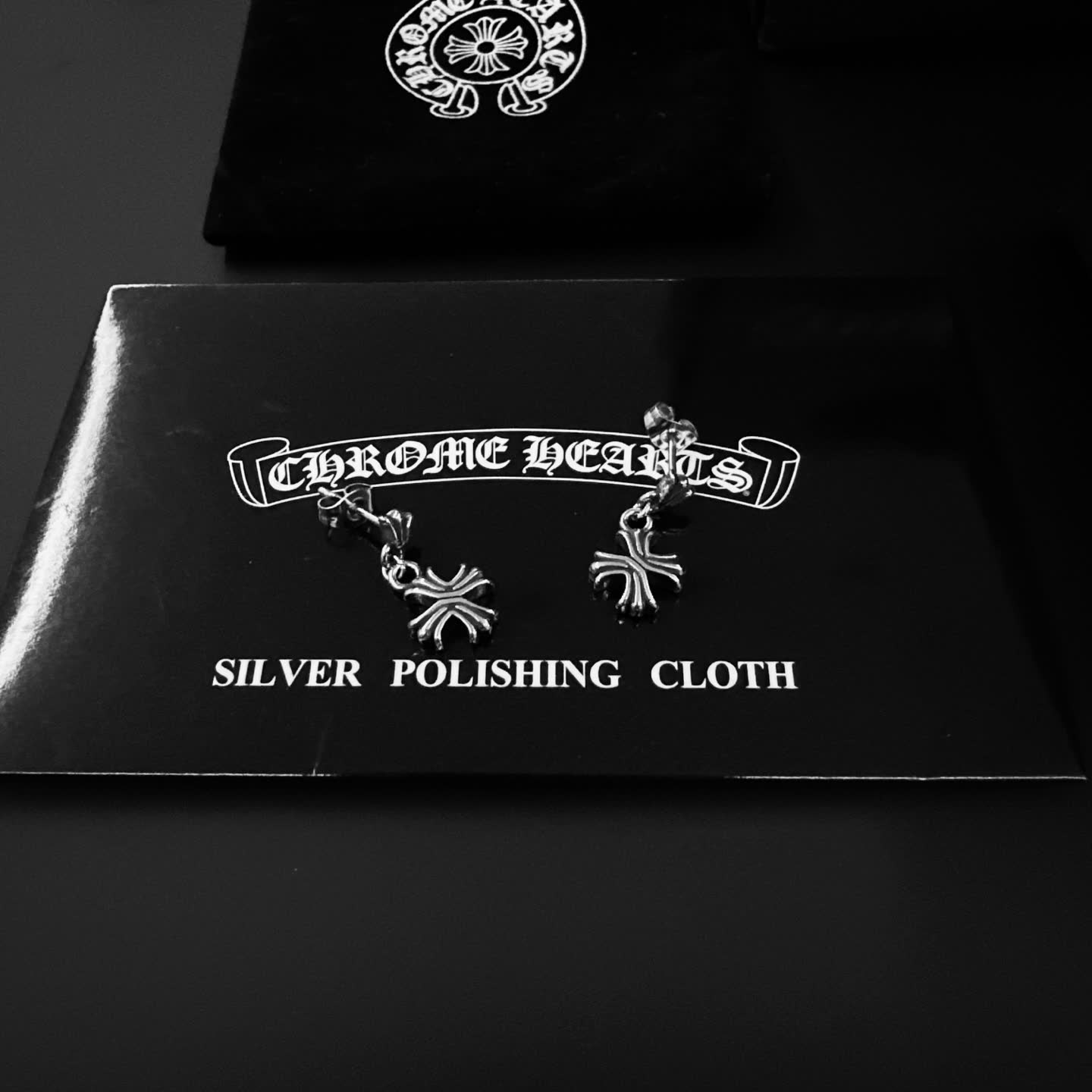 Chrome Hearts Silver Earrings